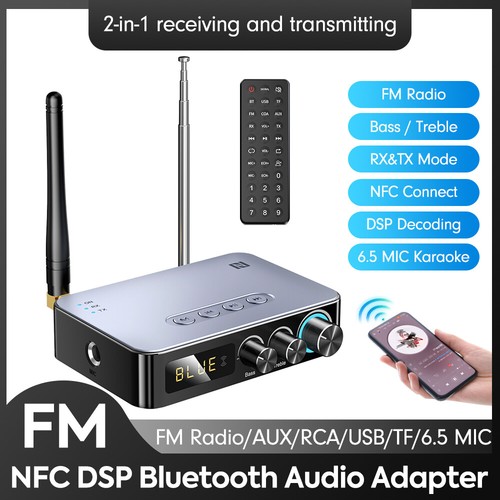 4 in 1 Bluetooth 5.1 Sender Empfänger Wireless USB Aux Audio Transmitter Adapter - Bild 2 von 24