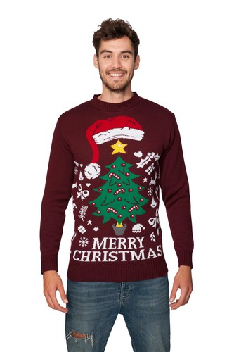 Nuevo Unisex Hombres Mujeres Santa Navidad Novedad Hada Retro Jersey Suéter - Imagen 118 de 157