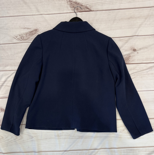 Chicos dunkelblau Langarm Blazer Damengröße 1 zwei Knöpfe Taschen vorne neu mit Etikett - Bild 8 von 11