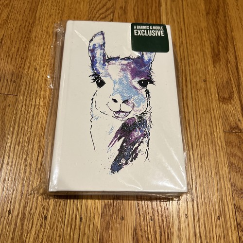 Llama Sketch Book Barnes & Noble Esclusivo 72 Pgs Copertina Ecopelle - Foto 4 di 13