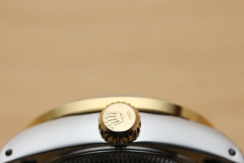 LADIES ROLEX DATEJUST MOTHER OF PEARL PINK DIAMOND 2 TONE QUICKSET WATCH - Picture 9 of 9