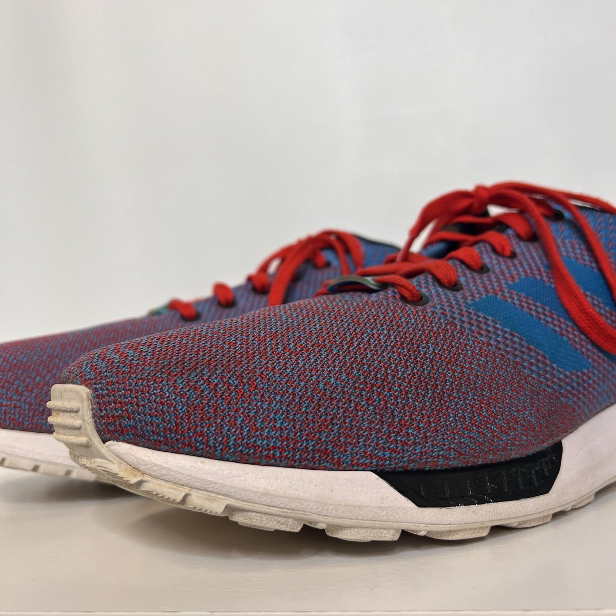 Adidas ZX Flux Weave M29091 2014 Low Top Blue Red Sneakers