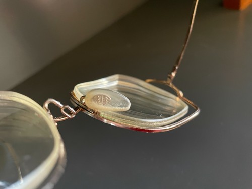 Occhiali da vista donna vintage Andromeda di Luxotica FUC 1 nasello mancante LEGGI - Foto 10 di 10