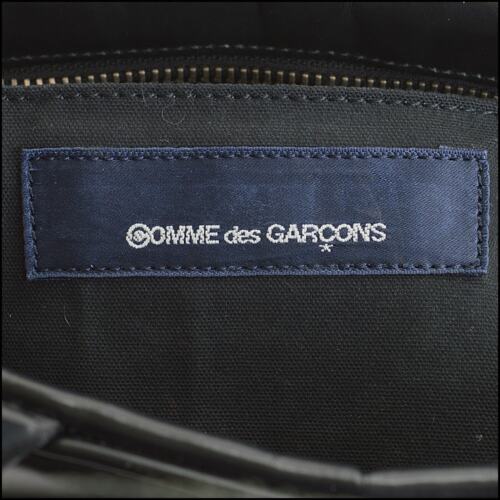 Bolso de Mano RDC14319 Auténtico COMME DE GARCONS Cuero Negro - Imagen 3 de 10