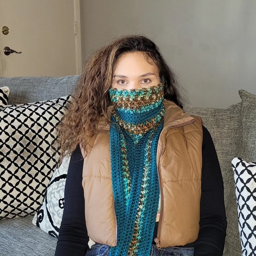 neck warmer scarf - Picture 5 of 5