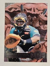 Charles Johnson 1996 Metal Universe #166 Florida Marlins Baseball Card