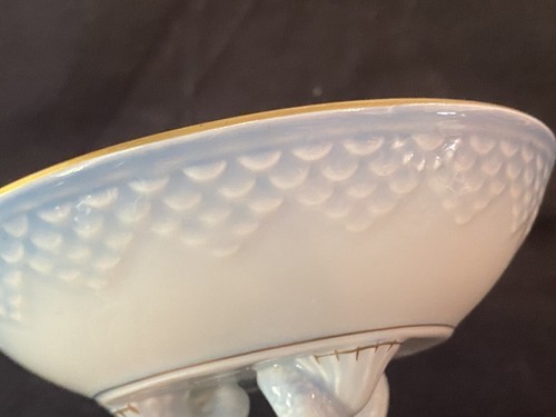 Bing & Grondahl B & G Seagull Pedestal Dish Compote Dolphins Copenhagen Denmark - Bild 9 von 12