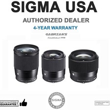 Sigma 16mm, 30mm, and 56mm f/1.4 DC DN Contemporary 3 Lenses Kit for Canon EF-M