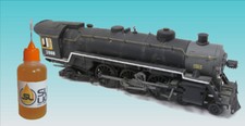 Slick Liquid Lube Bearings 100 -synthetic model train oil RR gift idea Railroad