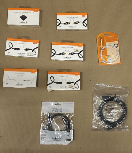 25er Sortiment HDMI-,USB-,Antennen-,SAT-,Chinch-,Klinken-, Laut. und Scartkabel - Bild 6 von 7