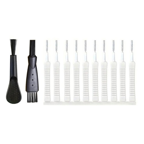 Stylish Black and White Cleaning Kit for Mobile Phone Speaker Microphone Devices - Afbeelding 10 van 13