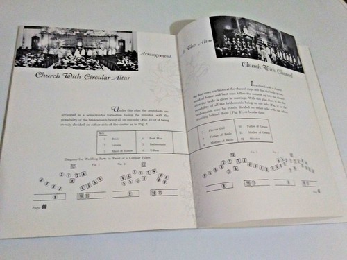 Altar Bound An Illustrated Wedding Guide Wiechmann's (1960) Wedding Planner Book - Picture 9 of 12