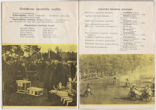 LETONIA 7ª CARRERA DE MOTOCICLETAS TRADICIONAL PROGRAMA COPA GAUJAS KAUSS VALMIERA 1970 - Imagen 5 de 9