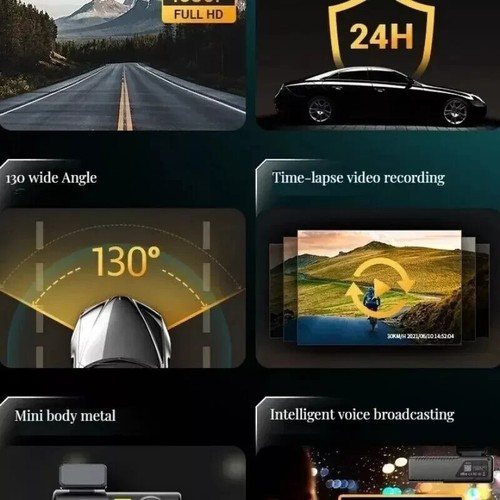 HD WiFi 2K 1440P Dash Cam Car DVR Camera Video Recorder Night Vision 24H Parking - Picture 6 of 7