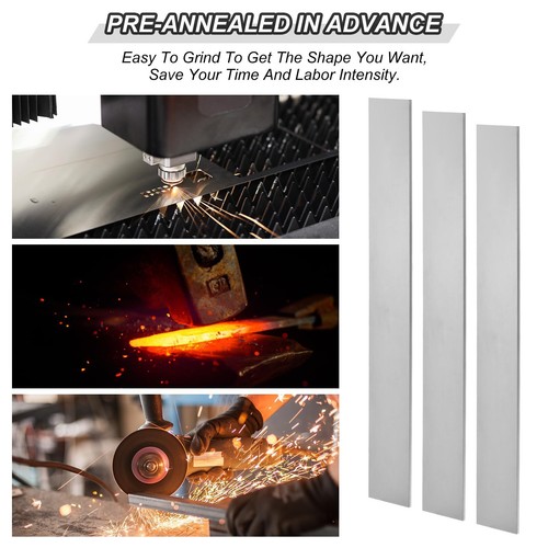 6 Pack 1084 Steel for Knife Making Steel 1/8 x 1-1/2 x 12 1084 Steel Flat - Picture 3 of 7