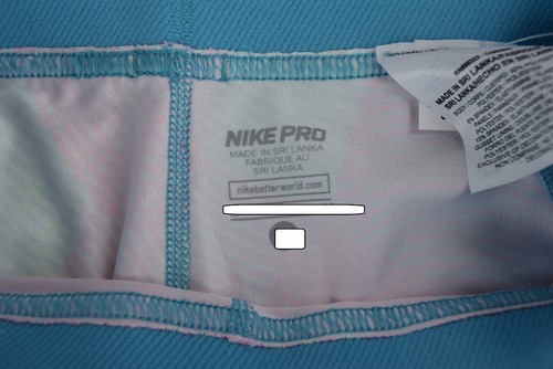 NWT Girls Pro Hypercool Allover Print Capri Tights 807782 639 multi running M-L - Picture 4 of 5