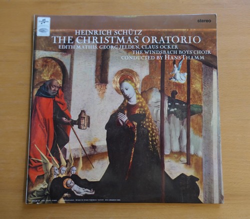 SAX 2584 Schutz Christmas Oratorio Edith Mathis Hans Thamm Columbia Stereo ED1 - Picture 4 of 8
