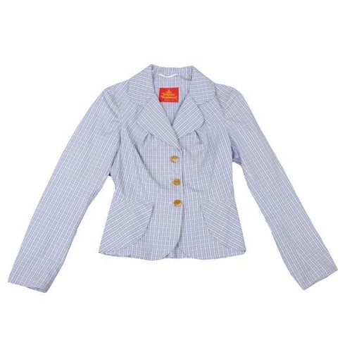 Vivienne Westwood Cotton Check jacket Size 40(K-120175) - Picture 2 of 12