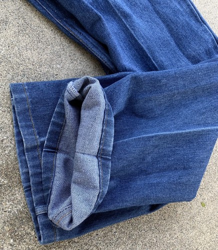 vintage Thumbs Up jeans Scovill zipper 31 waist 35 inseam Sears big tall 70s - Picture 10 of 24