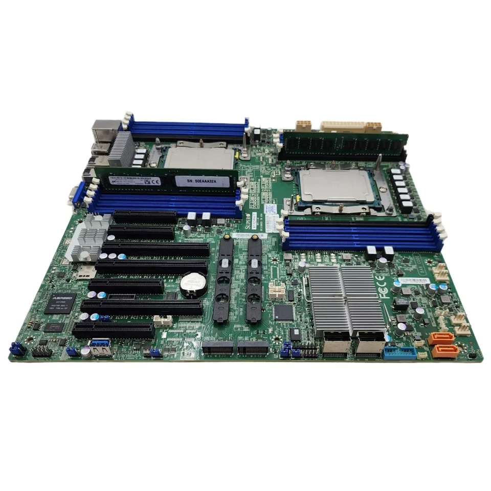 Supermicro X11DPH-T LGA 3647 E-ATX Server Motherboard w/ 2x Xeon 4110 8GB DDR4 - Image 2 of 4