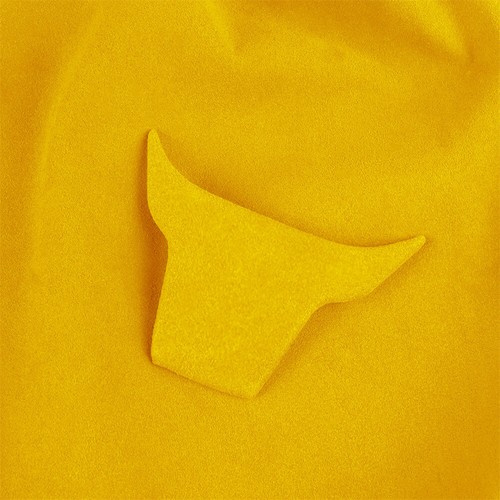 Cubierta del panel inferior del mentón del volante amarillo gamuza apta para Honda Civic 2016-2021 - Imagen 2 de 10