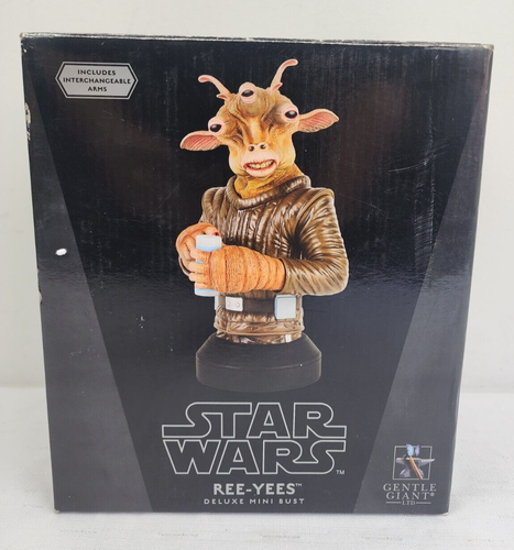 Star Wars Ree-Yees Gentle Giant Mini Bust #0979/1002 Resin Statue 2013 - Foto 7 di 8