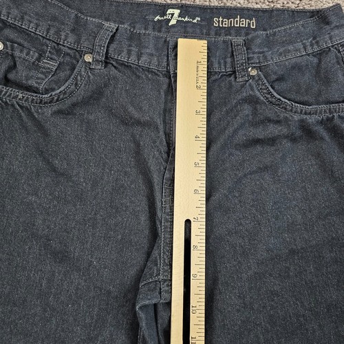 7 For All Mankind Jeans Boys Youth 16 Gray Straight Cotton Standard Lightweight - Picture 4 of 13