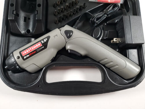 Craftsman 3.6V Brite Driver Mod-Rechargable Screwdriver Flexible Bend 315.111373 - Picture 2 of 6