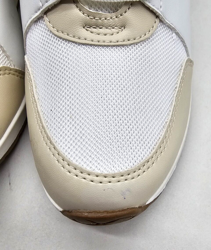 Serra Ladies Wedge Hi Top Sneakers White Size 9 High Heel Comfort Shoes - Picture 7 of 11