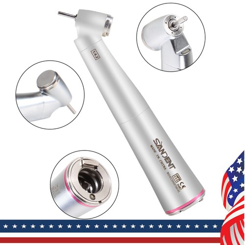Pieza de mano dental baja velocidad LED 45 grados 1:4.2 quirúrgico Tipo E USA - Foto 15 di 24