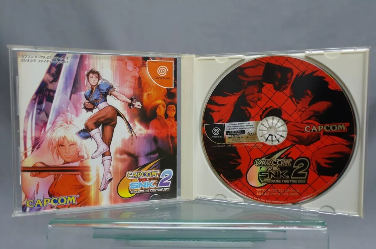 SEGA DREAMCAST Capcom vs SNK 2 Millionaire Fighting Japanese Version *-