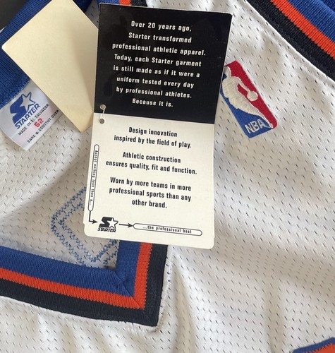 John Starks Signed NY Knicks White Starter Authentic Jersey Autograph Steiner - 第 14/19 張圖片