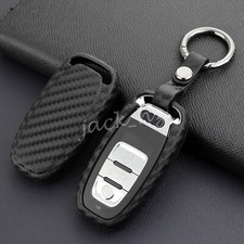 Llavero Llavero Funda Accesorios Para Audi A4 B8 A5 A6 A7 A8 Q5 Fibra Carbono