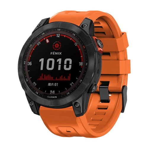 Correa de reloj de silicona para Garmin Fenix 7 7X 6 6X Pro 5 5X Plus 3 HR Epix 955 - Imagen 114 de 254