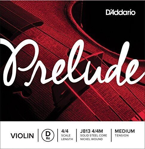 Violín D'Addario Prelude cuerda en D única, escala 4/4, tensión media - Imagen 1 de 13