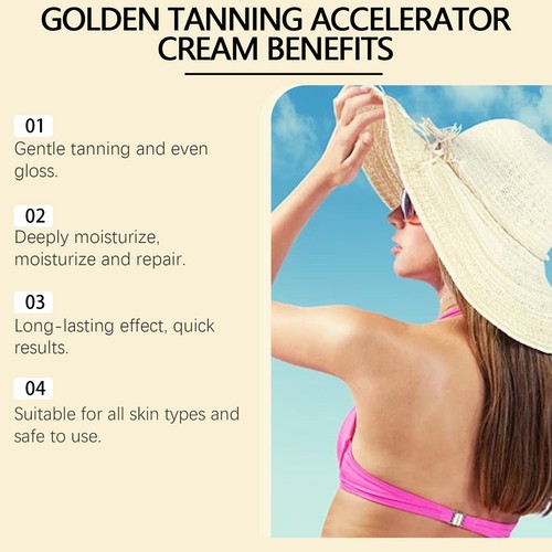 30g Intensive Tanning Gel Tanning Accelerator Cream For Sunbeds Outdoor Sun - Picture 11 of 12