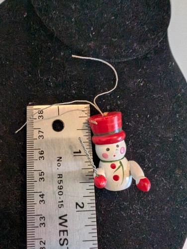 Vintage Weihnachtsschmuck Holz Metall Keramik weicher Plüsch - SIE WÄHLEN CI - Bild 286 von 474