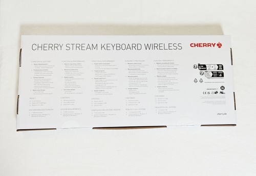 💻 Cherry STREAM Keyboard Wireless – US Layout, Schwarz - JK-8550EU-2 (NEU,OVP) - Bild 3 von 11
