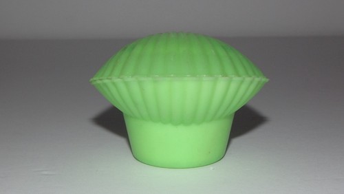 Vtg Aquarium Ornament A Realistic Action Pear Mussel Aerated Diffuser Green NOS - Picture 5 of 16