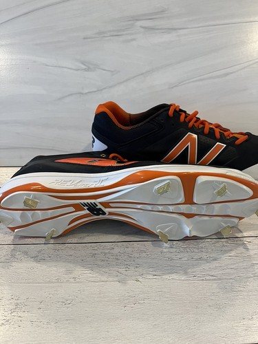 New Balance REV lite RC Orange Bosch White Cleats Baseball size 16EE Brand New - Picture 6 of 6