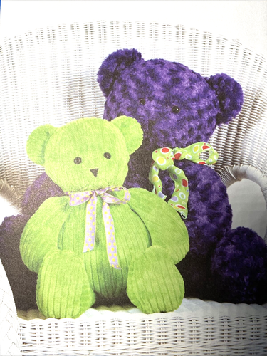 Patrón de costura - Oso de peluche Simplicity S9307 en 2 tamaños - Imagen 2 de 4
