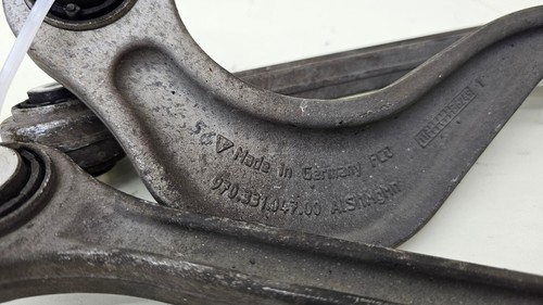 2010-2016 PORSCHE PANAMERA 970 Rear Left Driver Side Control Arm Set Of 3 OEM - Picture 8 of 9