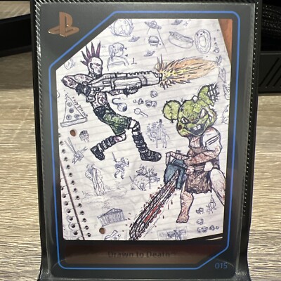 PSX PlayStation Experience 2015 Collectible Card: Drawn To Death 015