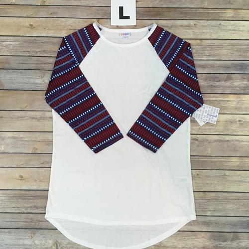 Large RANDY LuLaRoe ~RED, WHITE & BLUE~ 4th of July Americana USA, FREE SHIPPING - Picture 1 of 3