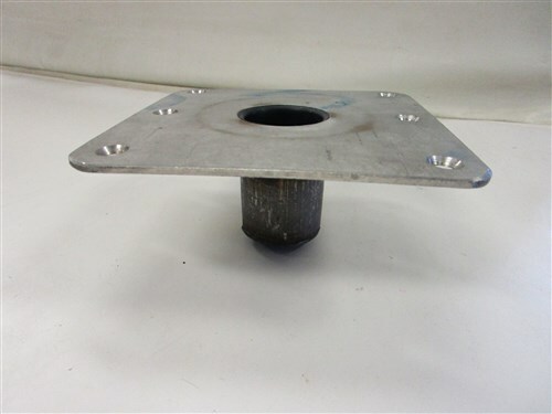 STAINLESS STEEL SEAT BASE 6 7/8" X 6 7/8" MARINE BOAT - Picture 1 of 8