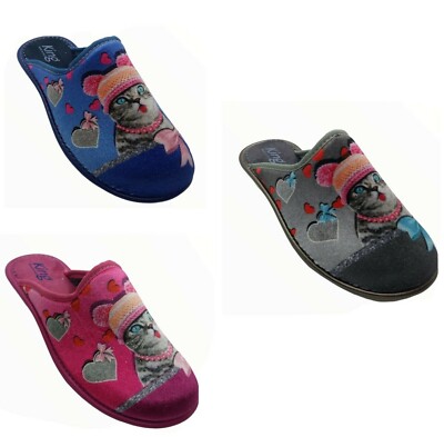 Damen Geschlossene Winter Hausschuhe Hausschuhe Bequem Warm Mädchen 37 38 39