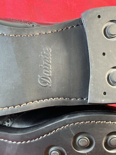 Stivali eleganti Allen Edmonds "DALTON" in pelle a coda di rondine 14 D neri DAINITE USA - Foto 14 di 15