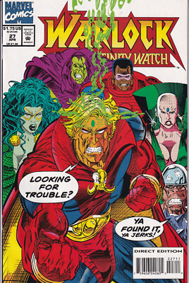 WARLOCK AND THE INFINITY WATCH Vol. 1 #27 April 1994 MARVEL Comics - Avengers