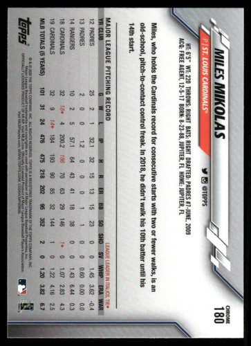 2020 Topps Chrome Complete your set (1-200) - Picture 297 of 331