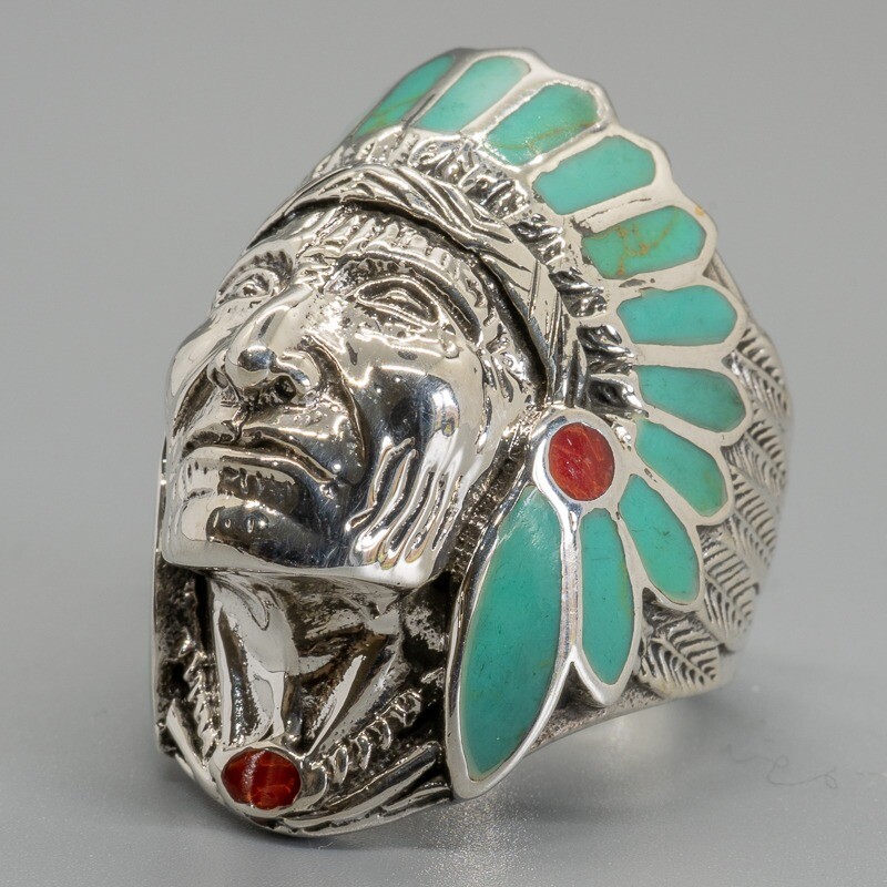 Native american silver rings clearance
